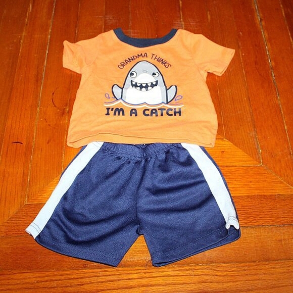 Baby Boy Outfit Bundle - 3-6 Months - Granimals & More - 9 Piece Wardrobe Lot - Picture 8 of 11